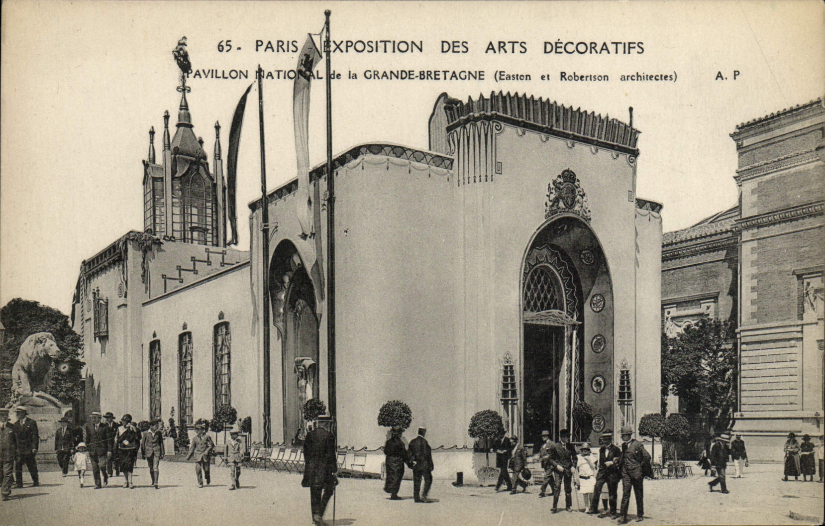 Pavillon National de la Grande-Bretagne — Exposition des Arts Décoratifs 1925 — A.P. (éditeur)