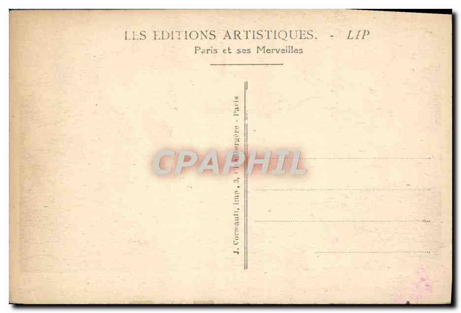 CPA Exposition Internationale des Arts Decoratifs Paris Pavillon du mobilier et tour de Champagne  — Rückseite