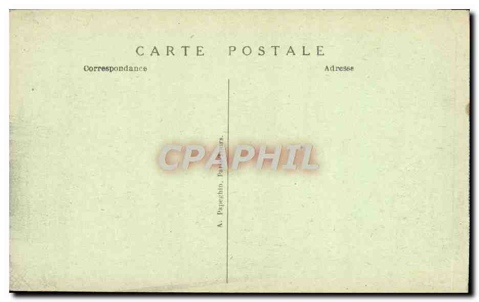 CPA Paris Exposition des Arts Decoratifs Pavillon des tissus et etoffes d'ameublement Roubaix Tourcoing tour Champagne — Rückseite
