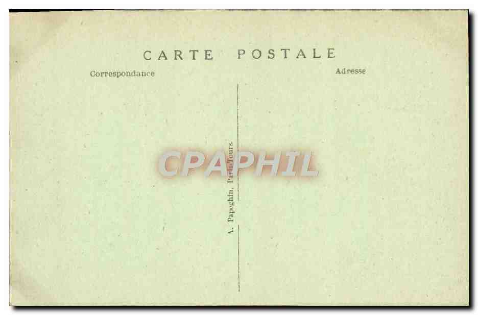 Jardin du Pavillon de la Ville de Paris — Exposition des Arts Décoratifs — Groupe « Les Illusions et le Regret » — édité par Mr. Collin — Rückseite