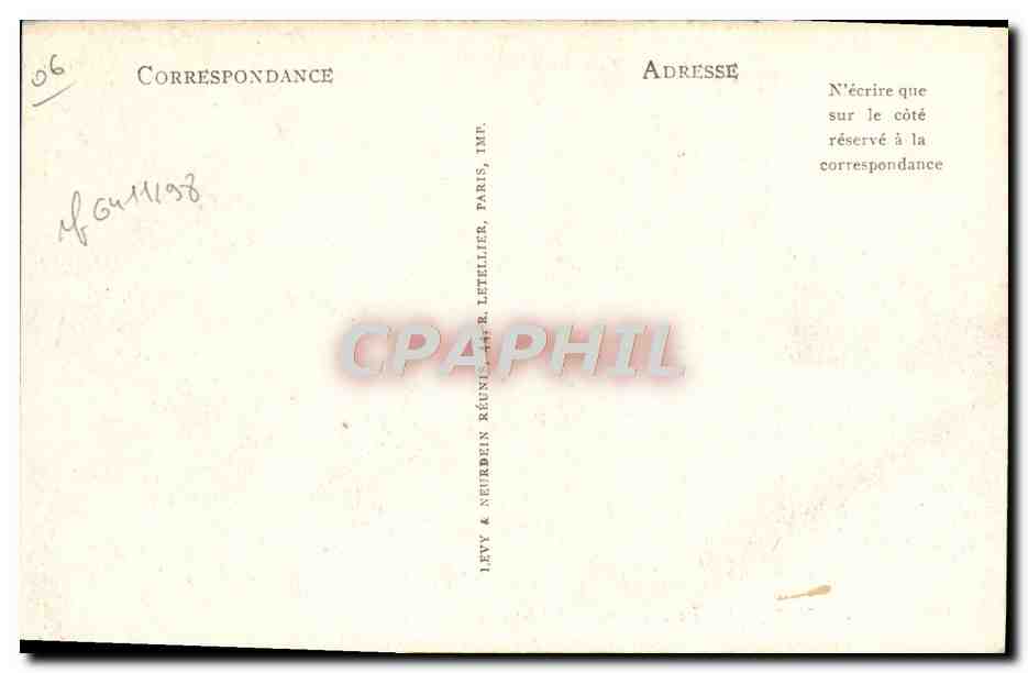 La Côte d'Azur — La cueillette des Violettes — LL — Reverso