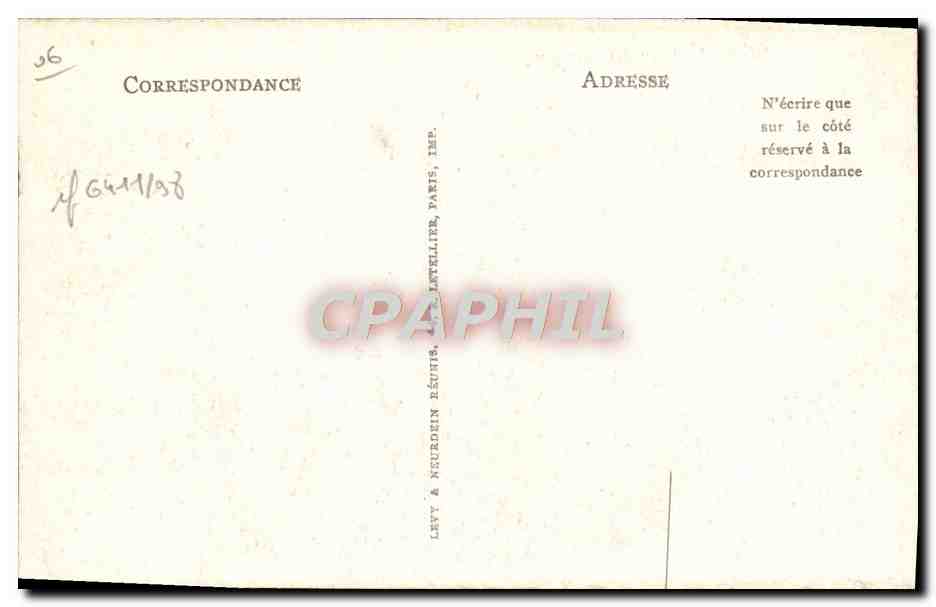 CPA La Cote d'Azur La Cueillette des marguerites  — Rückseite