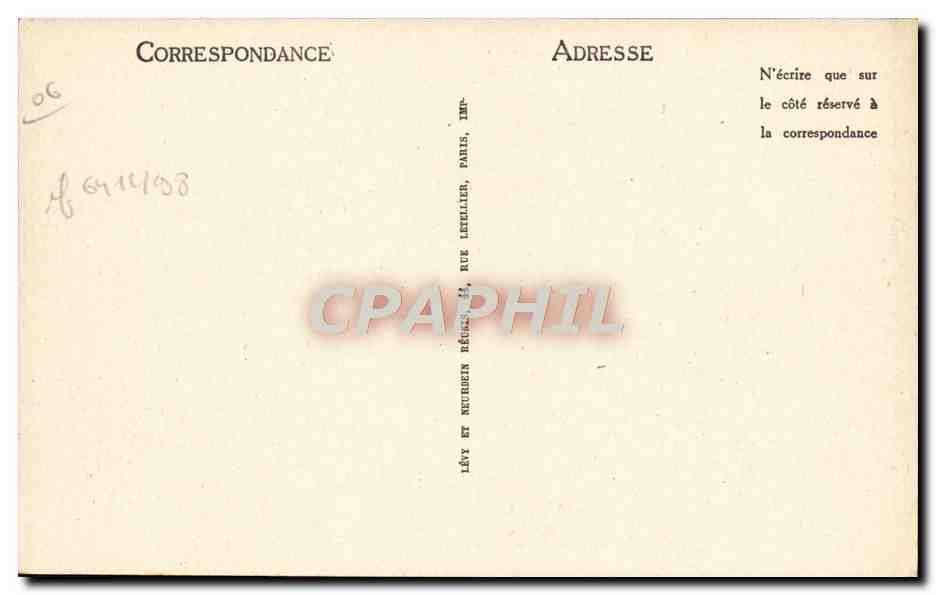CPA La Cote d'Azur Cueillette de la Fleur d'Oranger  — Rückseite
