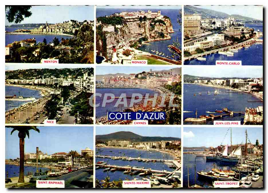 CPM Cote d'Azur 