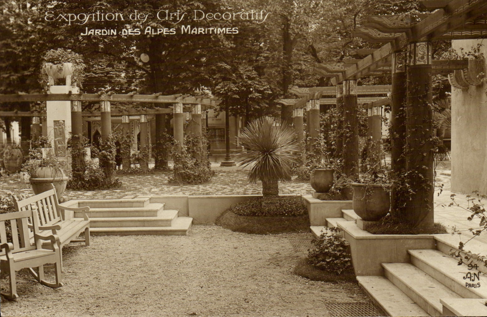 Garden of the Maritime Alps — Exhibition of Decorative Arts — A.J.N. Paris