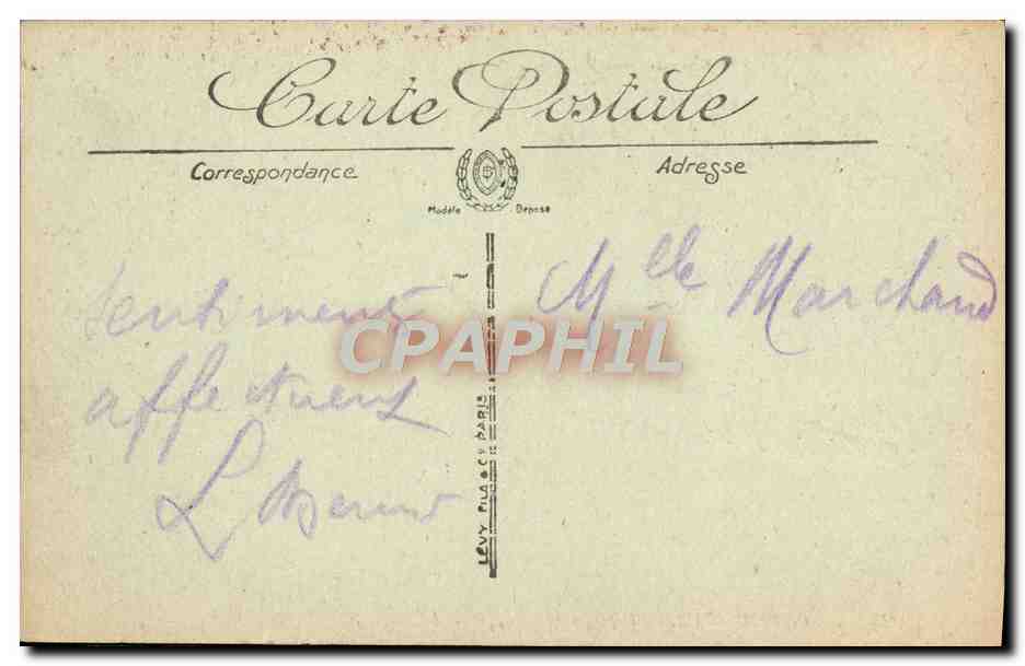 CPA La Cote D'Azur Un Coin de Terrasse — Verso