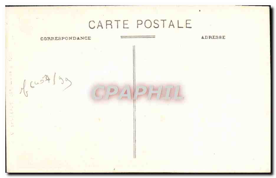 CPA En Provence Costume De Mireille Folklore Costume — Rückseite