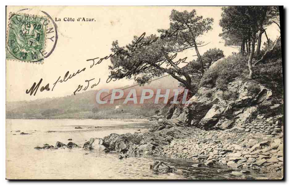 CPA La Cote d'Azur