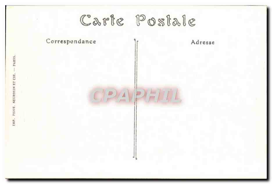 CPA Antibes Vue Prise de la Gravette — Rückseite