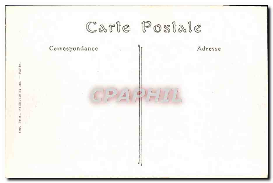 CPA Antibes Entree Des Nouvelles Casernes Militaria  — Rückseite