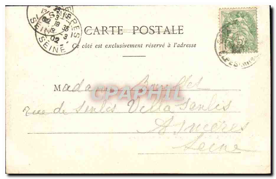 Antibes - Le Vieux Château & Remparts — Édition Giletta, Nice, n° 2802 — Reverso