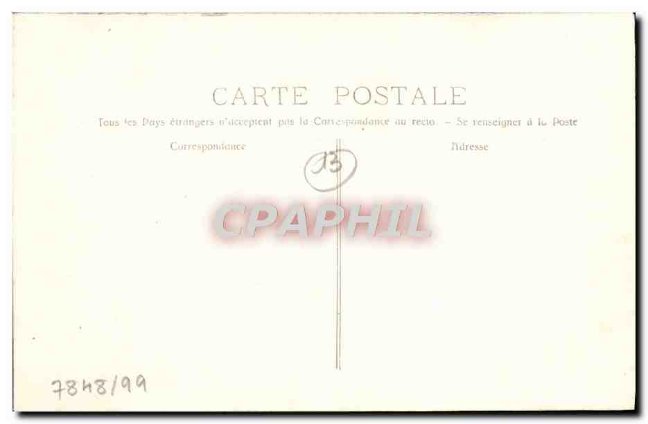 Antibes (A.-M.) - Les Remparts — Lib. Mailhau Sdis, Cannes, n° 110 — Rückseite