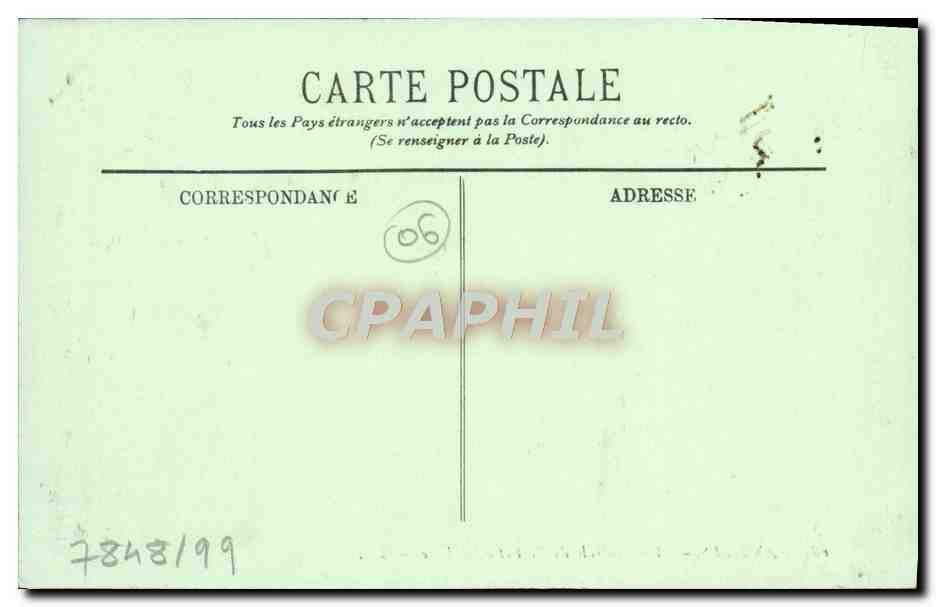 CPA Antibes Vue Generale Du Port et de la Ville — Rückseite