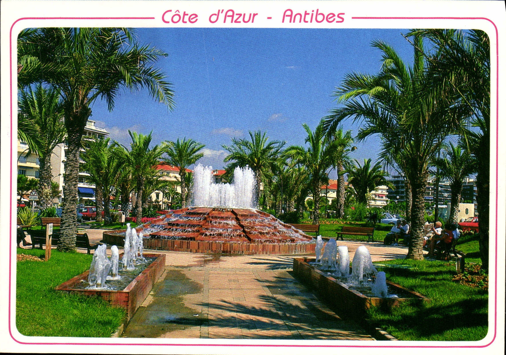 Jardins du Ponteil - Antibes - Côte d'Azur — Éditions T. 35, Baudin (France)