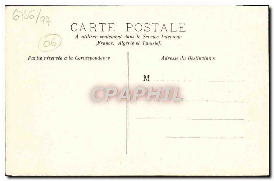 CPM Le Bar et le Plateau de la Sarree — Rückseite