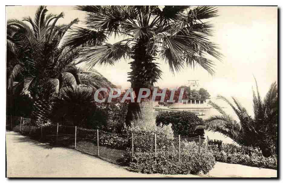 CPM Beaulieu Sur Mer Le Jardin Public