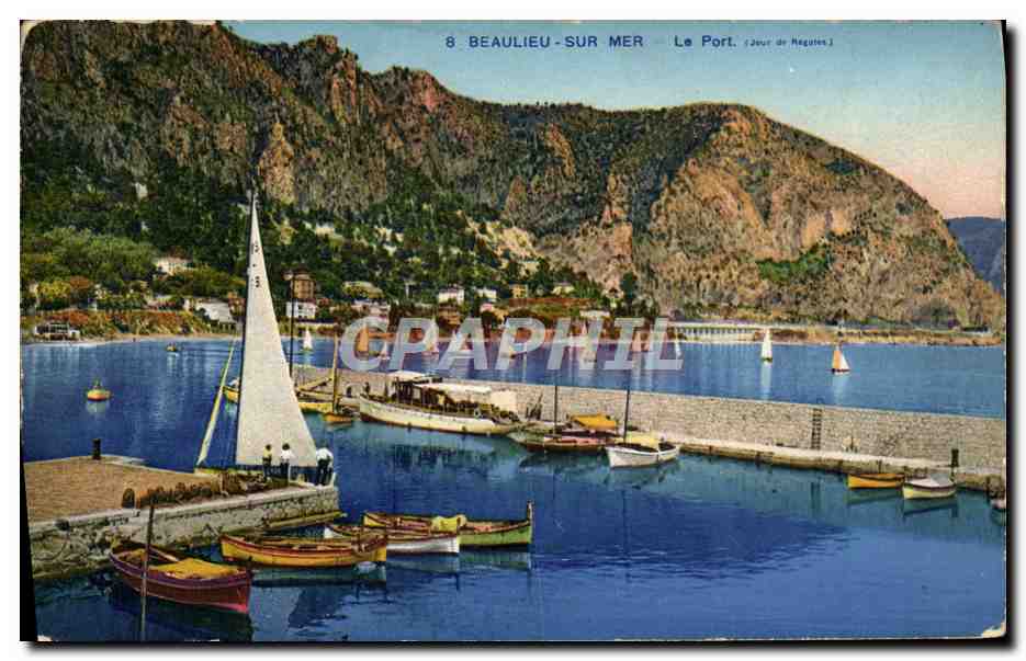 CPM Beaulieu Sur Mer Le Port