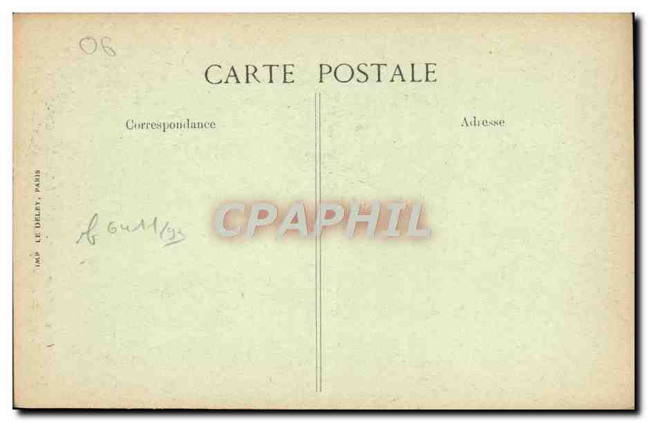 CPM Beaulieu Sur Mer Le Plus Beau Specimen des Oliviers Arbre — Verso