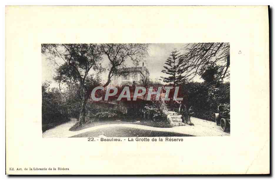 CPA Beaulieu La Grotte de la Reserve