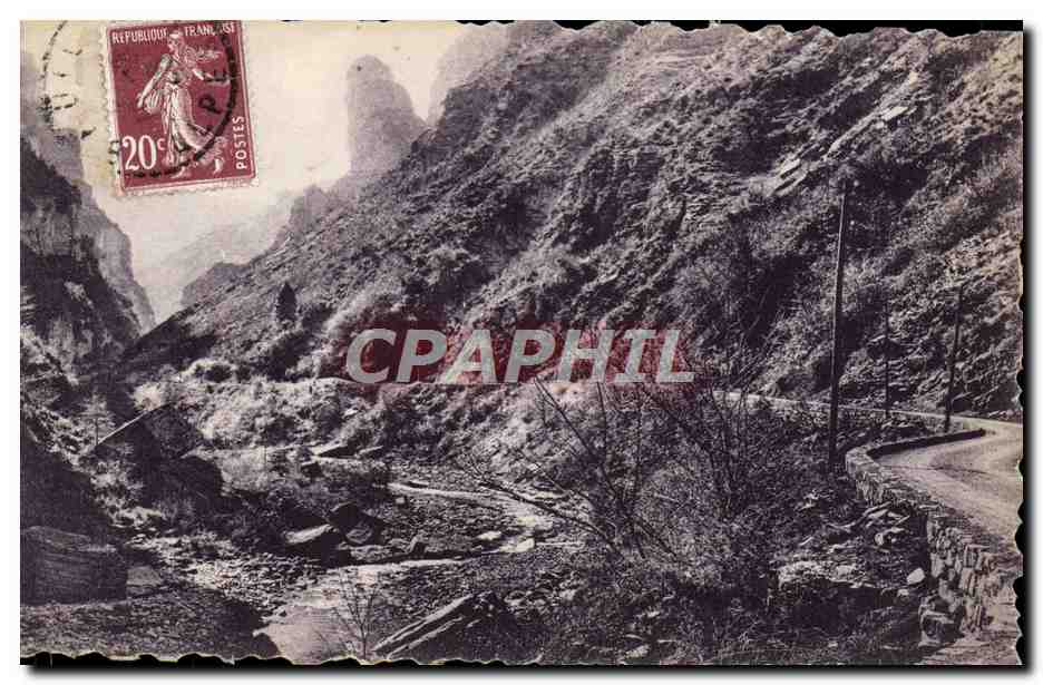 CPA Nice a Barcelonnette de Pradastie aux Gorges du Cians