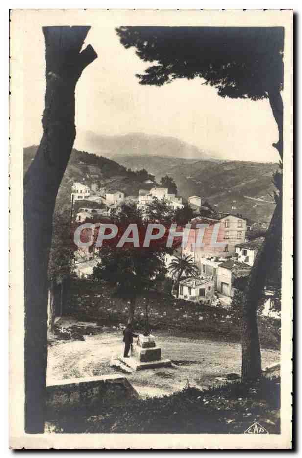 CPA Cagnes Sur Mer Vue Du Chateau