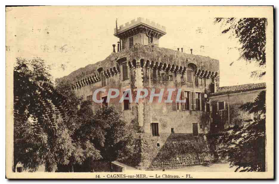 CPA Cagnes Sur Mer Le Chateau