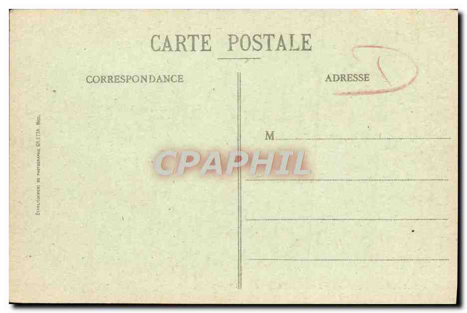 CANNES - Le Port - Jetée Édouard VII — Édition Gilletta, n° 545 — Back