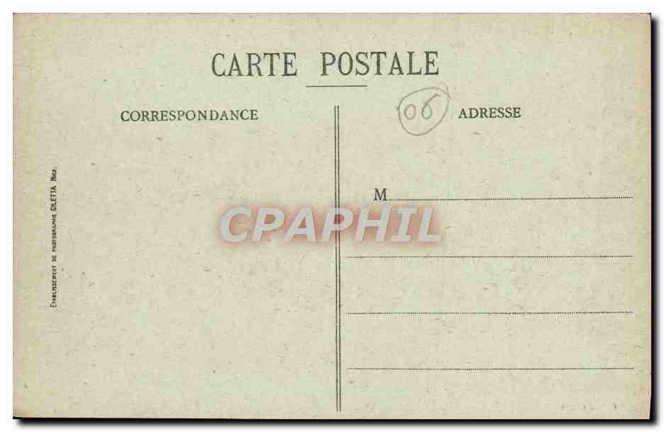 GANNES - Torpilleur sortant du Port — Édition Giletta, n° 598 — Rückseite