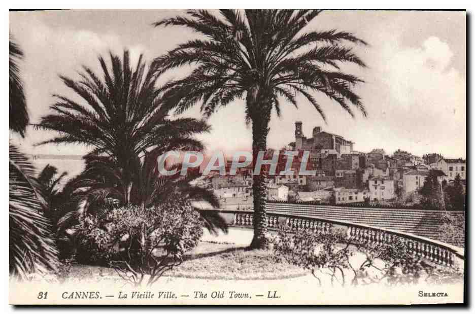 CPA Cannes La Vieille Ville