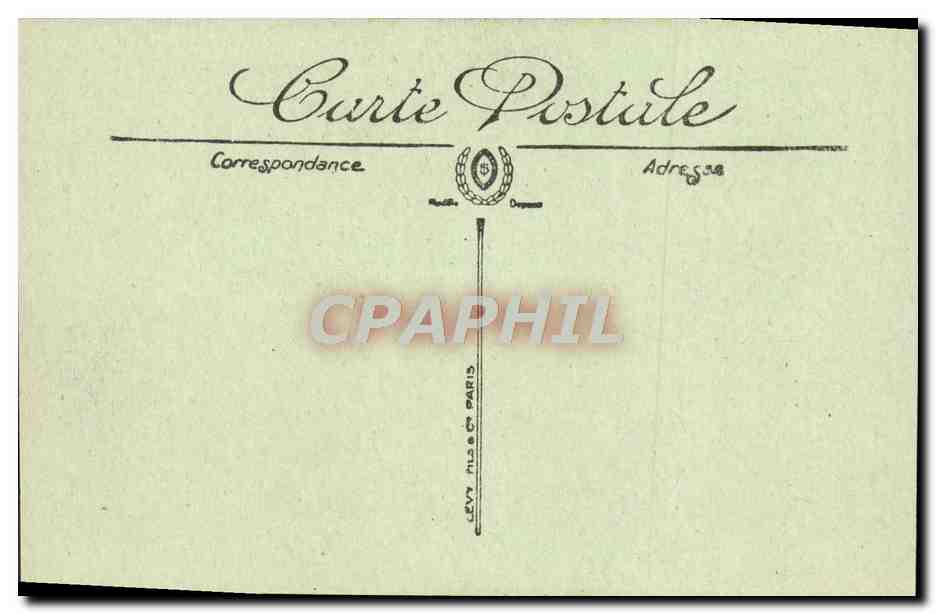 CPA Cannes La Rue felix Faure — Verso