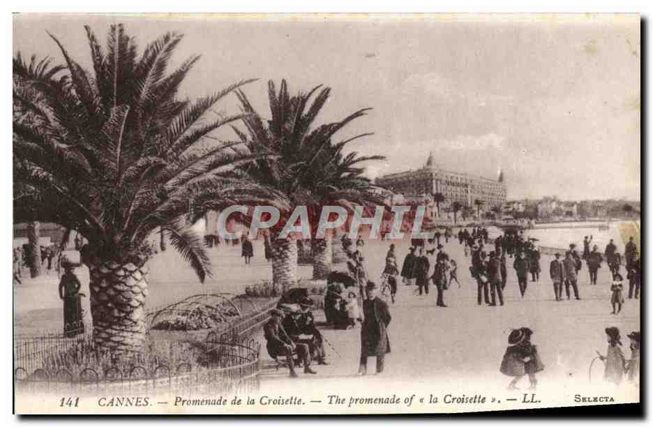 CPA Cannes Promenade de la Croisette 