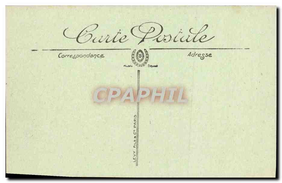 CPA Cannes Boulevard du Midi — Rückseite