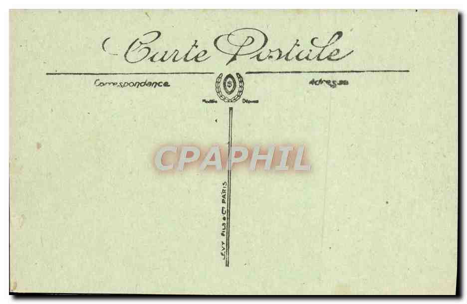 CPA Cannes Le Casino Municipal — Verso
