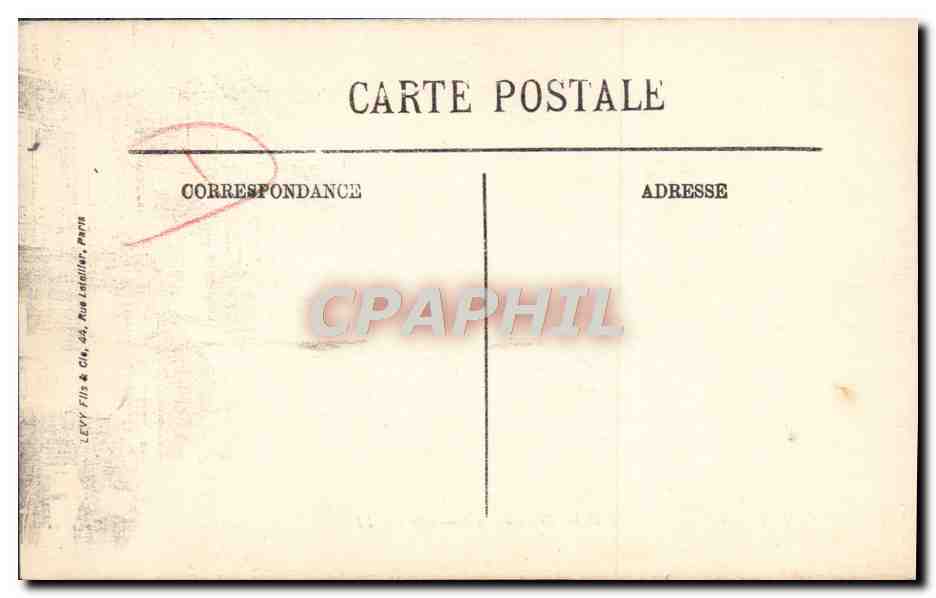 CPA Cannes Le Carlton Hotel et les Balns de la Croisette — Rückseite