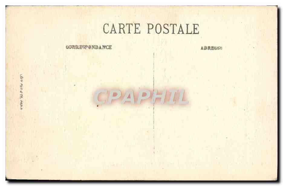 CPA Cannes Le Monument d'Edouard VII et le Casino — Verso