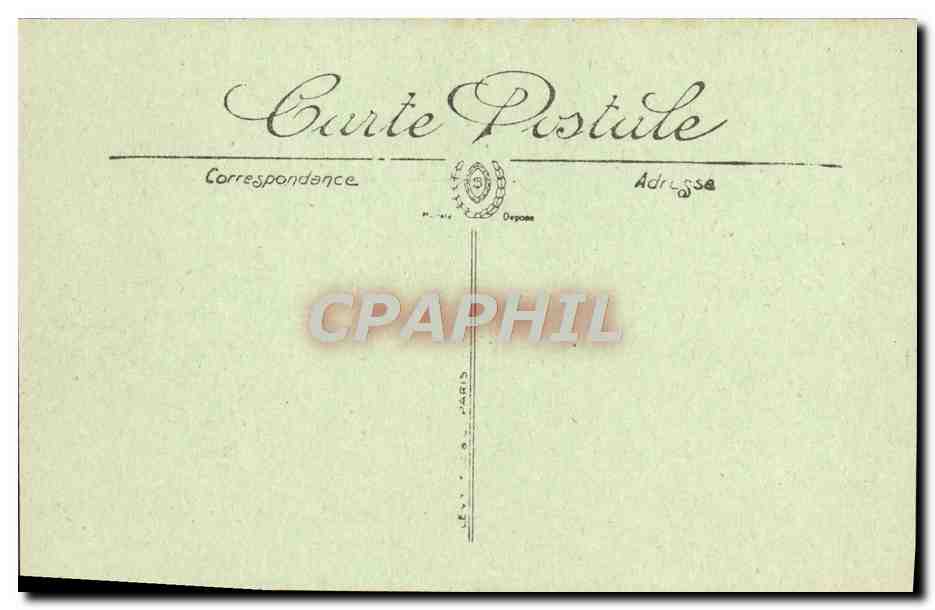 CPA Cannes Le Casino Vu de la Mer — Verso