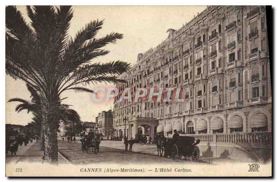 CPA Cannes L'Hotel Carlton
