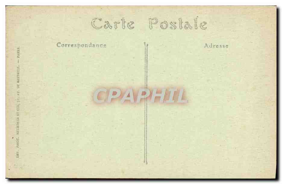 CPA Cannes L'Hotel Carlton — Verso