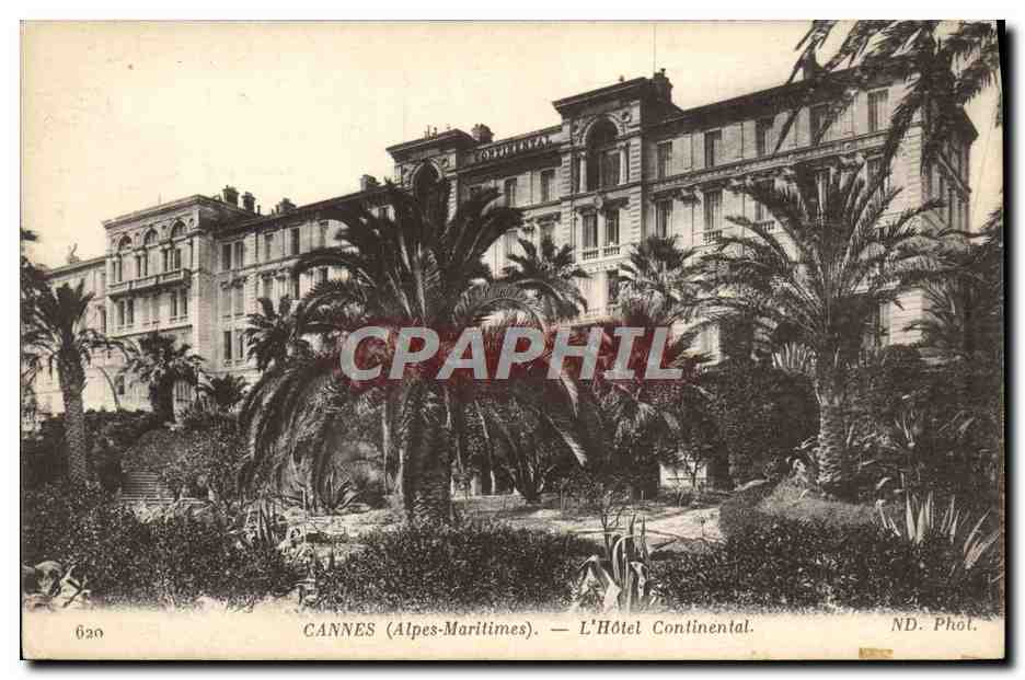 CPA Cannes L'Hotel Continental