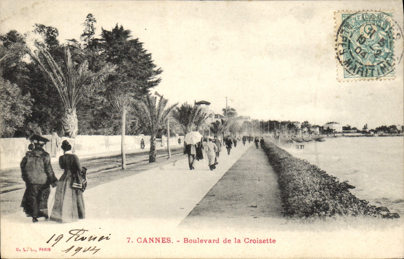 CPA Cannes Boulevard de la Croisette