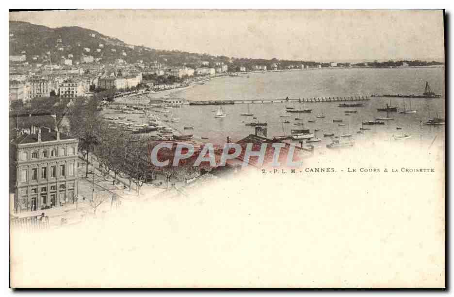CPA Cannes La cours et la Croisette