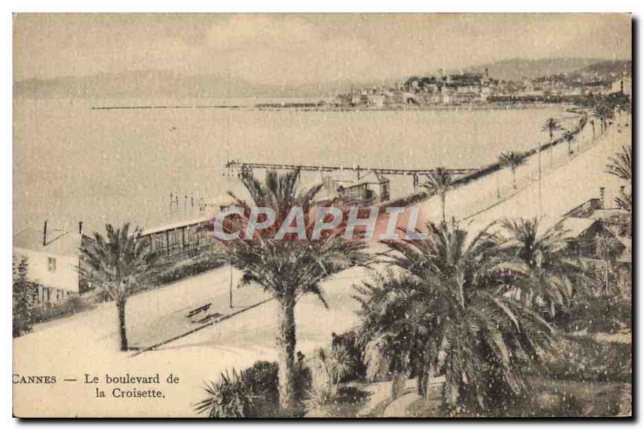 CPA Cannes Le Boulevard de La Croisette