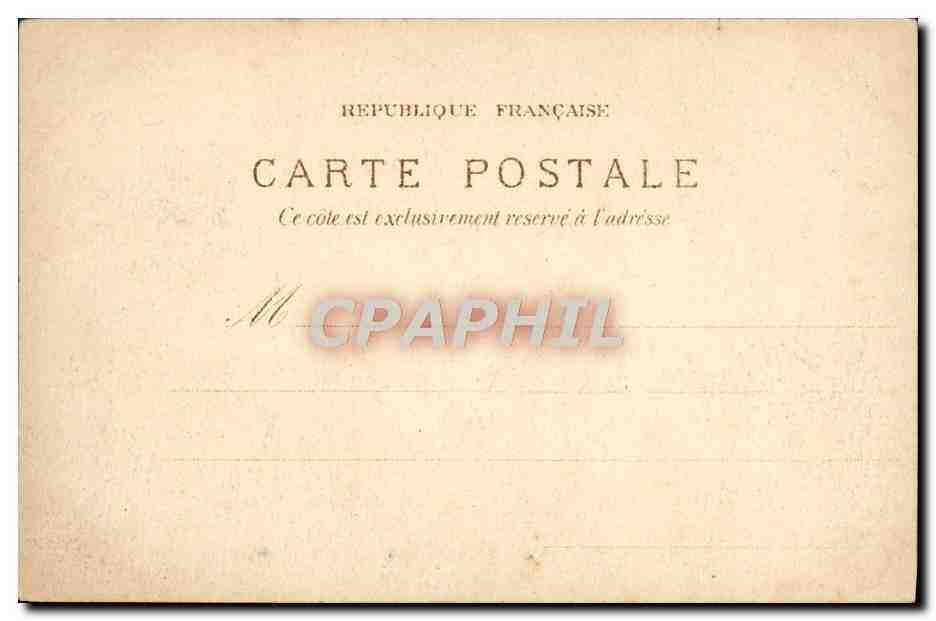 CPA Cannes Le Boulevard de La Croisette — Verso