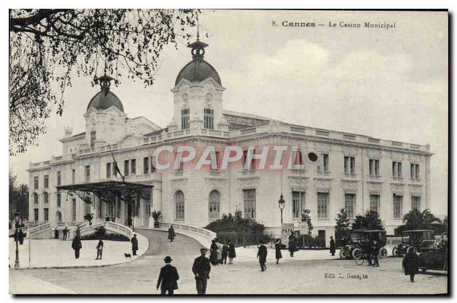 CPA Cannes La Casino Municipal