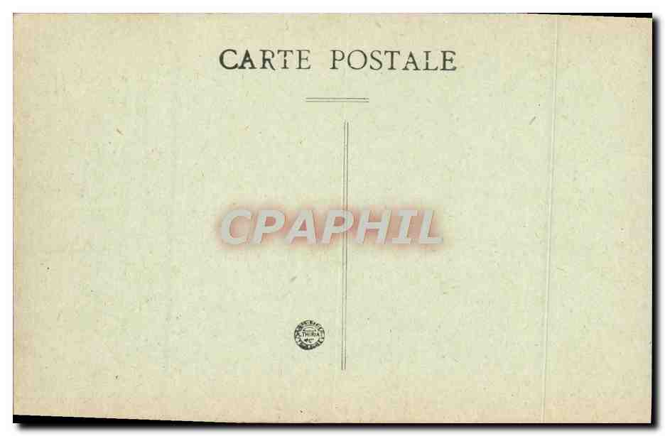 CPA Cannes Le Boulevard de la Croisette L'Hotel Carlton — Rückseite