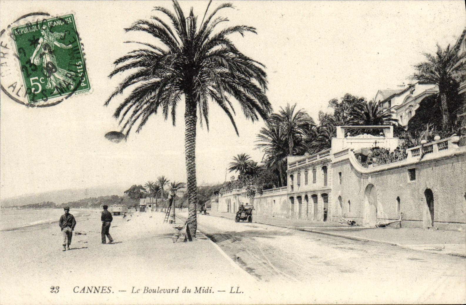 CPA Cannes Le Boulevard du Midi
