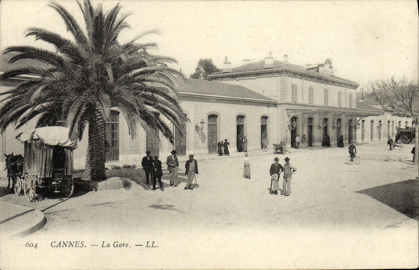 CANNES — La Gare — LL. — n° 604 - Anverso