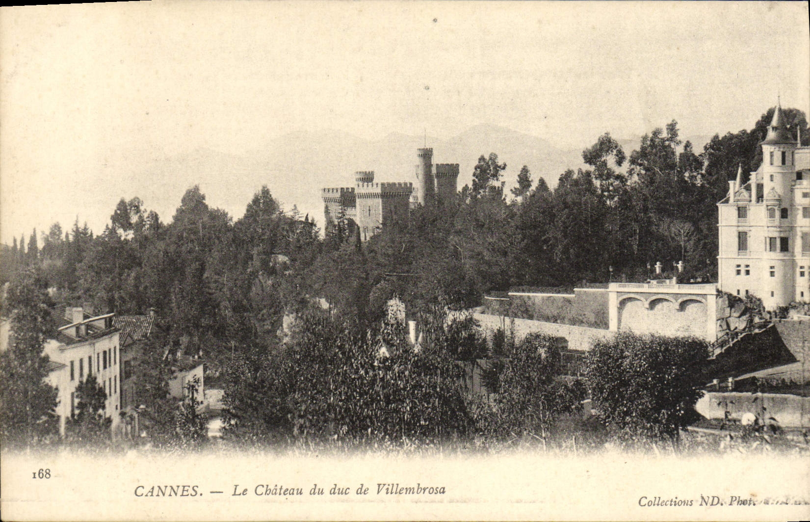 CPA Cannes Le Chateau du Duc De Villembrosa