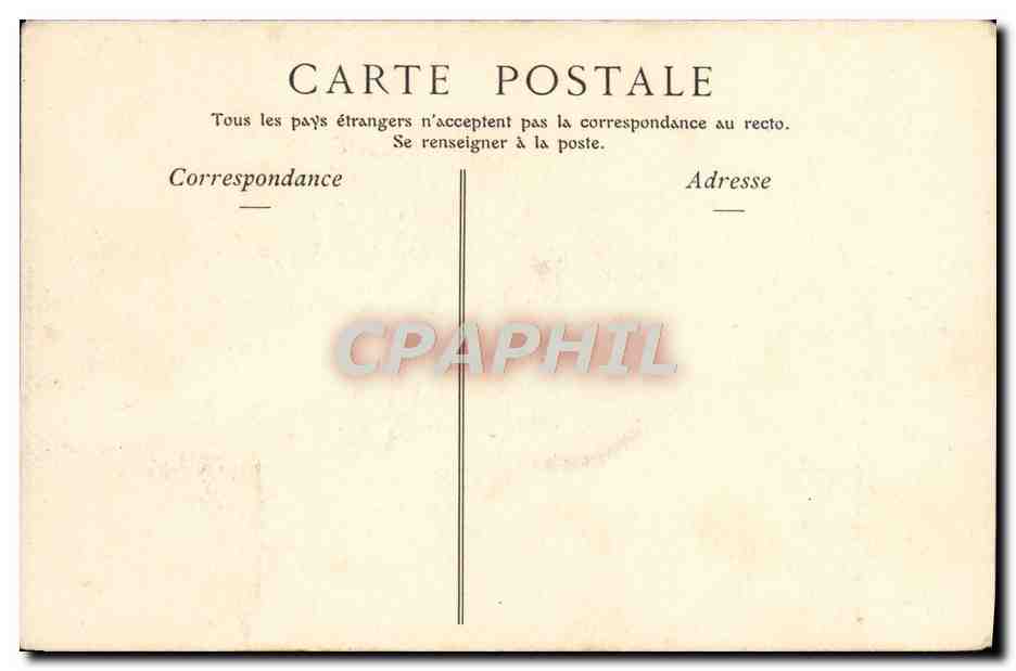 CPA Cannes Le Nouveau Mole Bateau — Rückseite