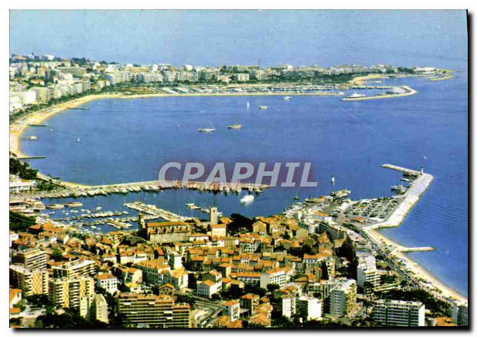 CPM Cannes Le Suquet Le port